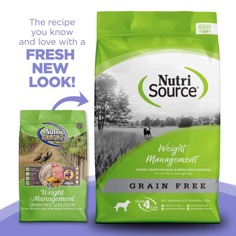 NutriSource Grain Free Weight Management Dry Dog Food Newport