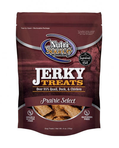 Nutrisource Prairie Select Grain Free 95% Quail, Duck, Chicken