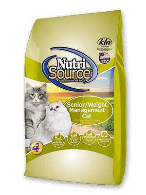 Nutrisource Senior / Weight Management Cat Recipe