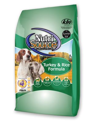 Nutrisource Turkey & Rice Recipe