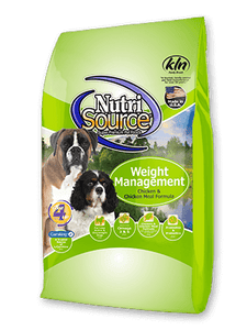 Nutrisource Weight Management Recipe Dog Food