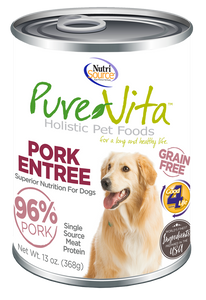 Nutrisource PureVita Grain Free Pork Entree