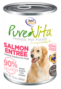 Nutrisource PureVita Salmon Grain-Free Wet Canned Dog Food